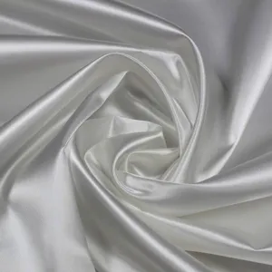 Acetate Satin : Ivory