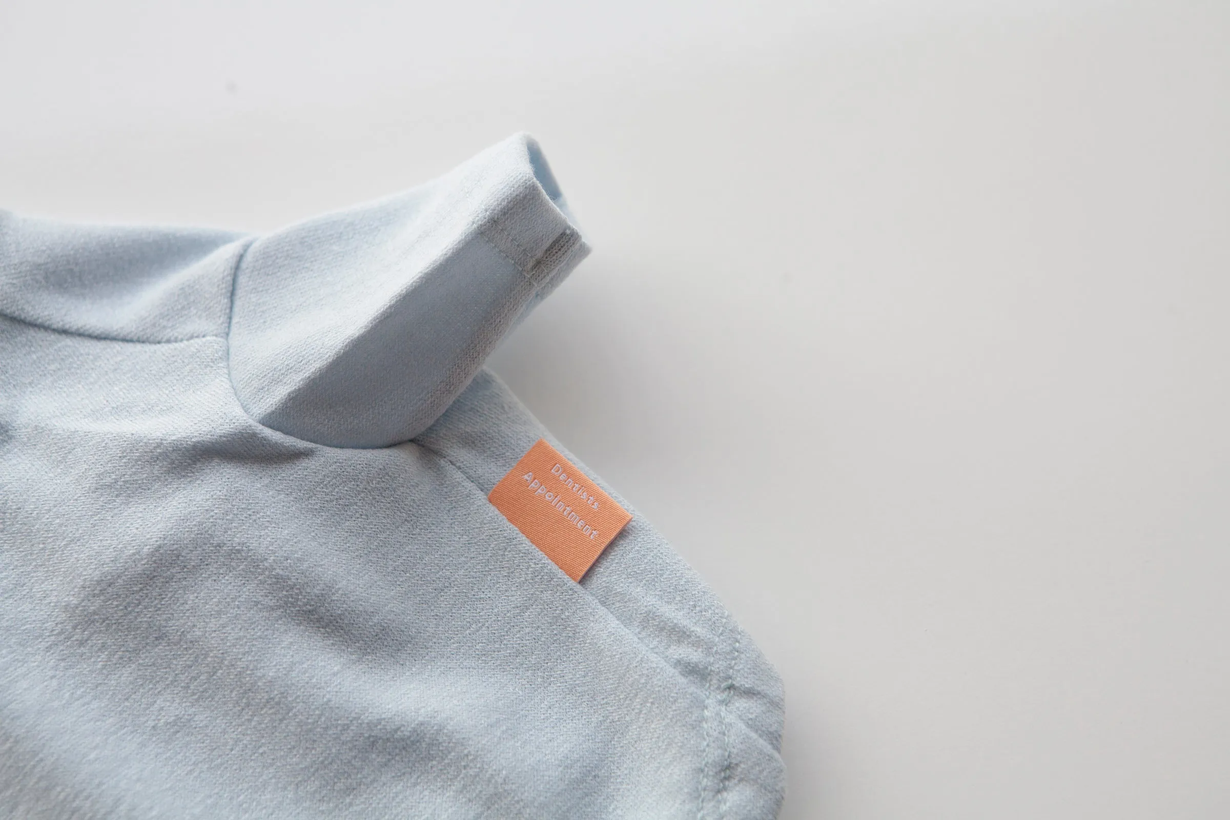 Basic Turtleneck in Light Blue (FINAL SALE)