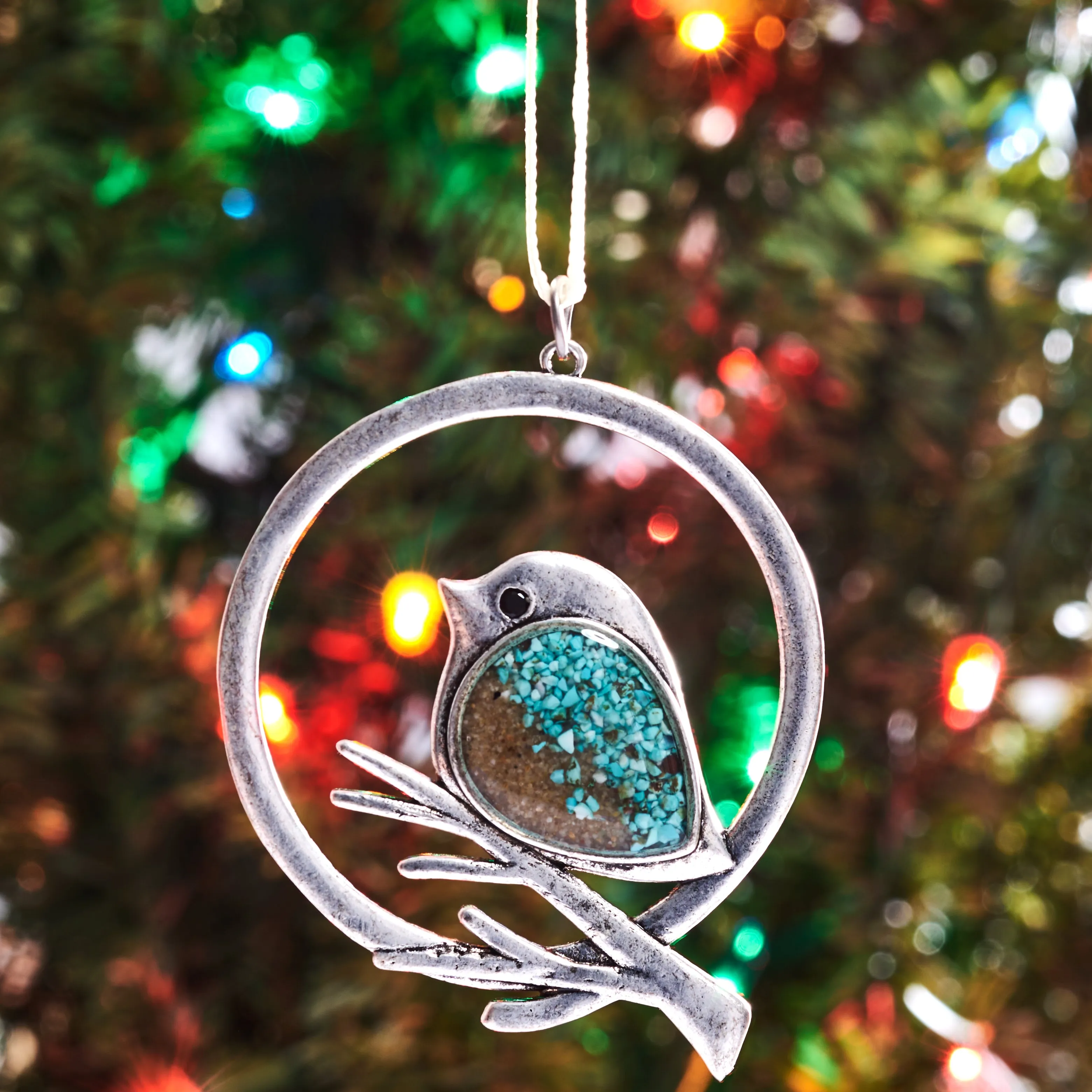 Cardinal and Sand Birdie Ornament Bundle