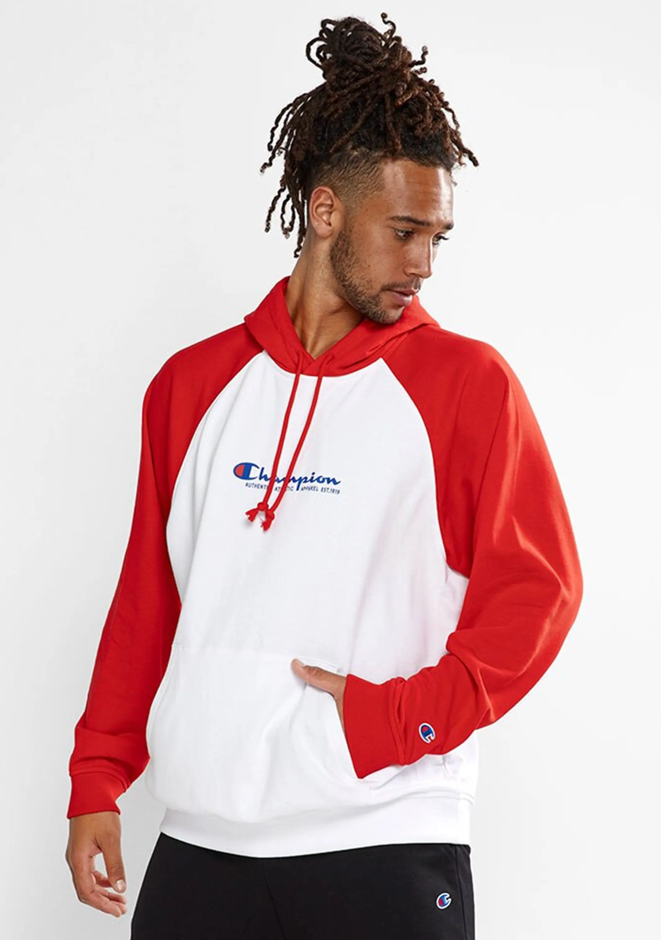 Champion Mens Lightweight Terry Hoodie <BR> AW4AN W6W