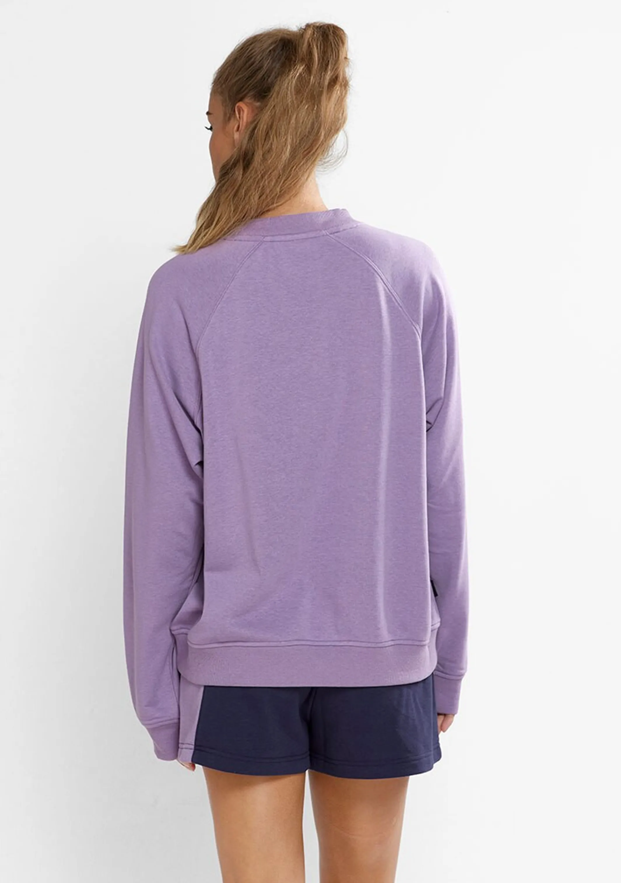 Champion Womens French Terry Script Crew <BR> CTKGN JEA