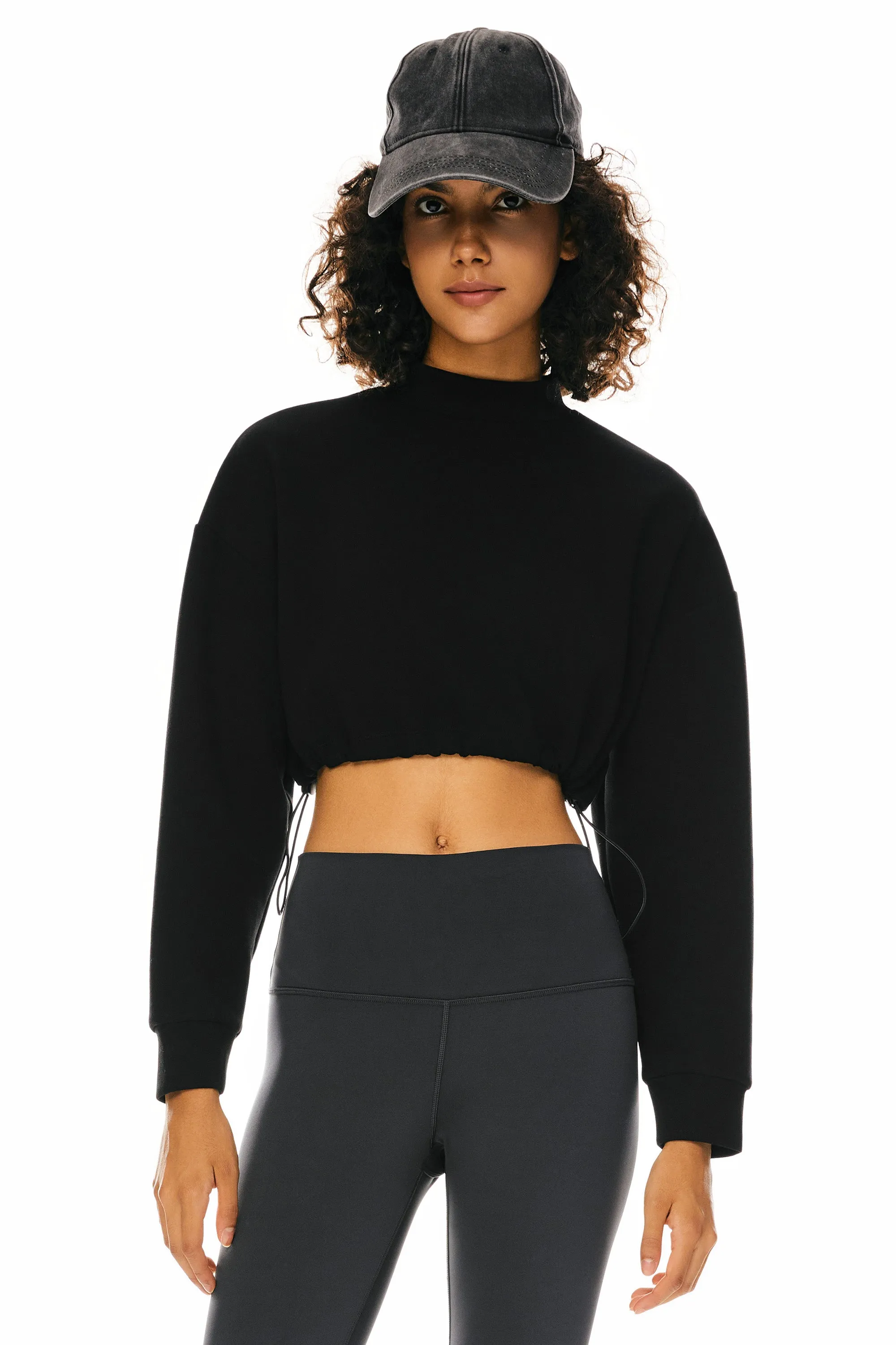 Cropped Casual Sweatshirt