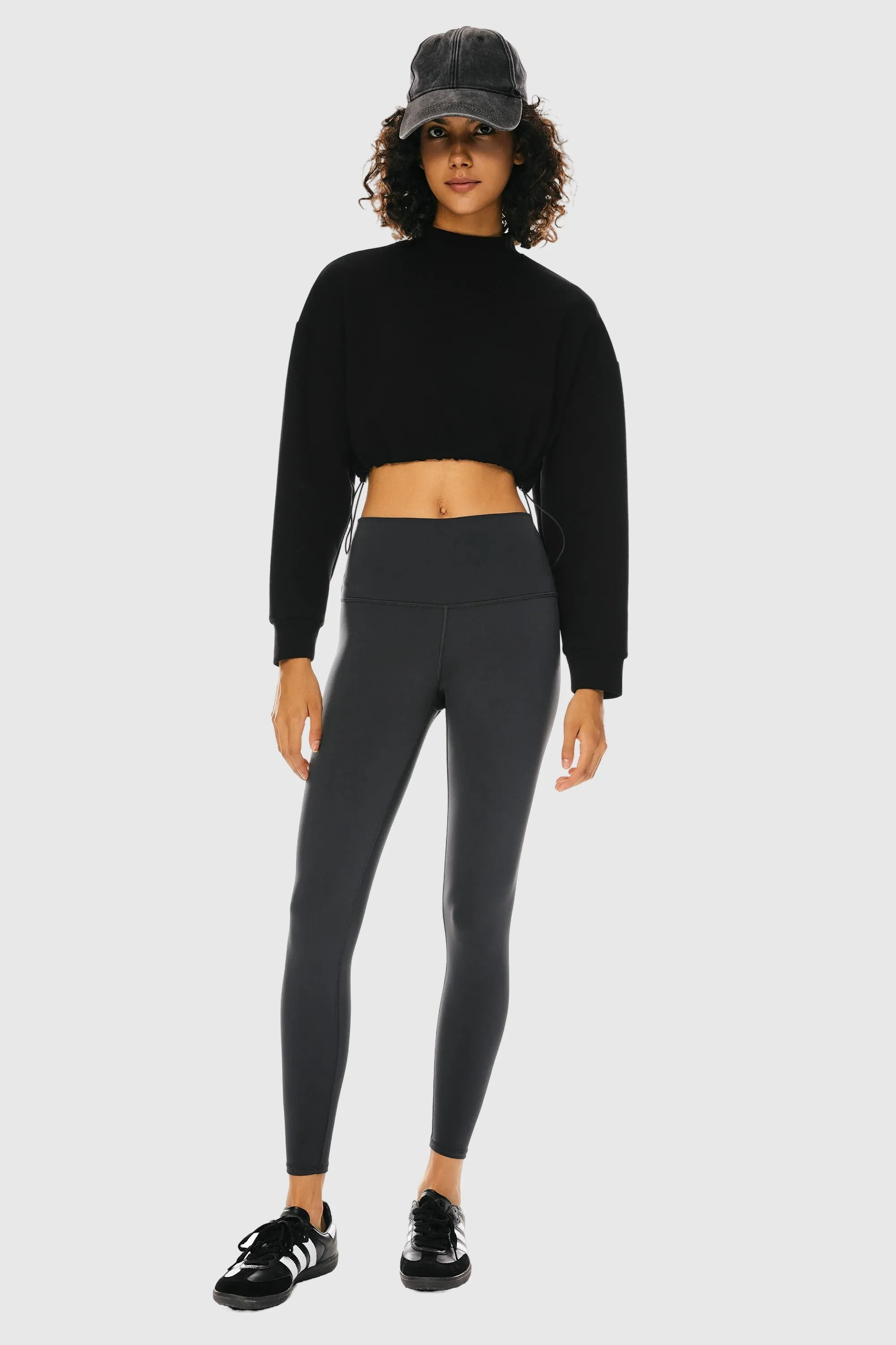 Cropped Casual Sweatshirt