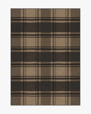 Easton Plaid Charcoal & Natural Rug