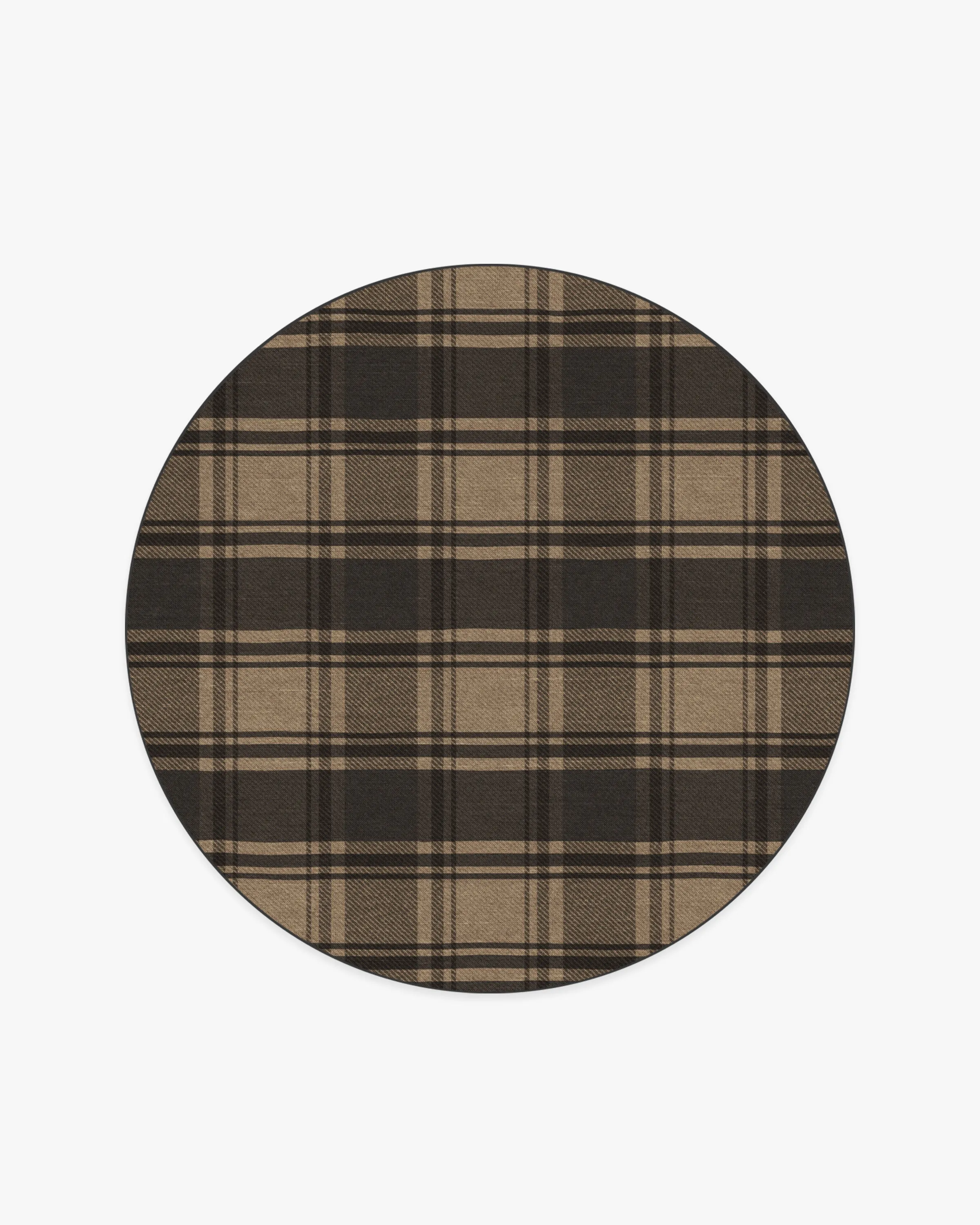 Easton Plaid Charcoal & Natural Rug