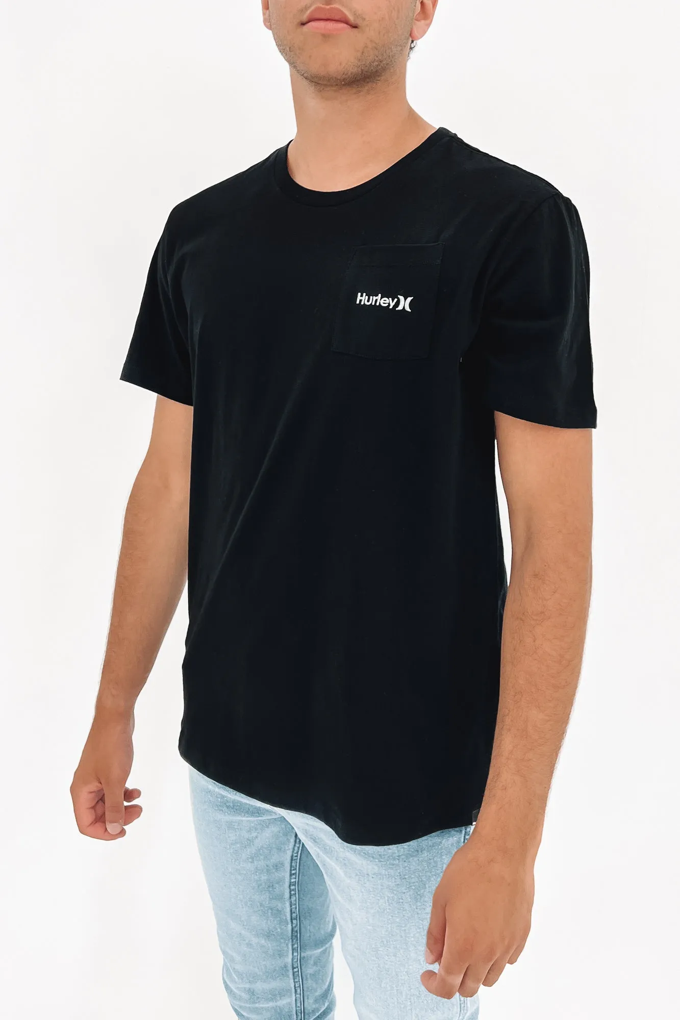 Everyday Washed Seasonal One And Only Pocket Tee Black