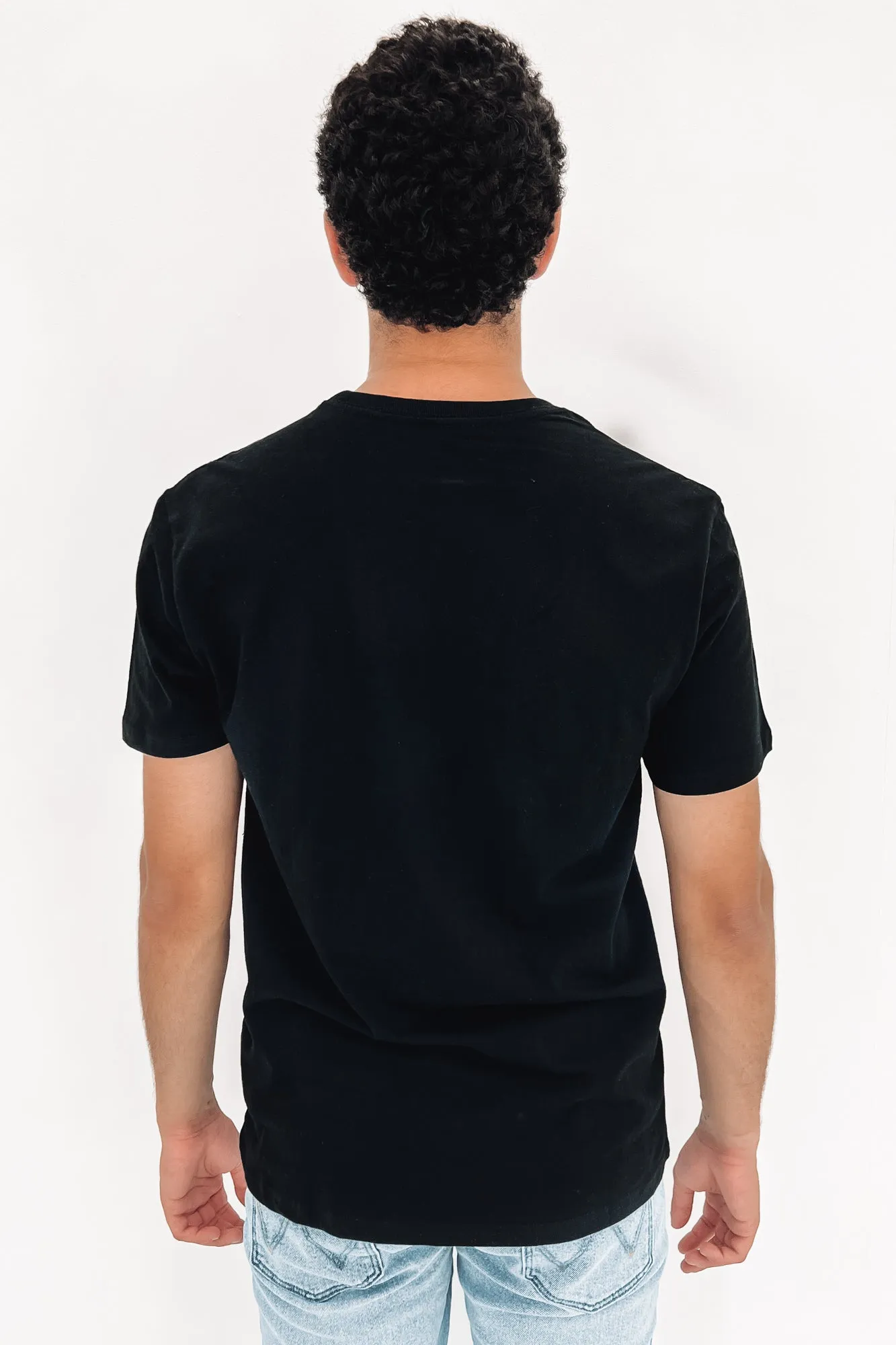 Everyday Washed Seasonal One And Only Pocket Tee Black