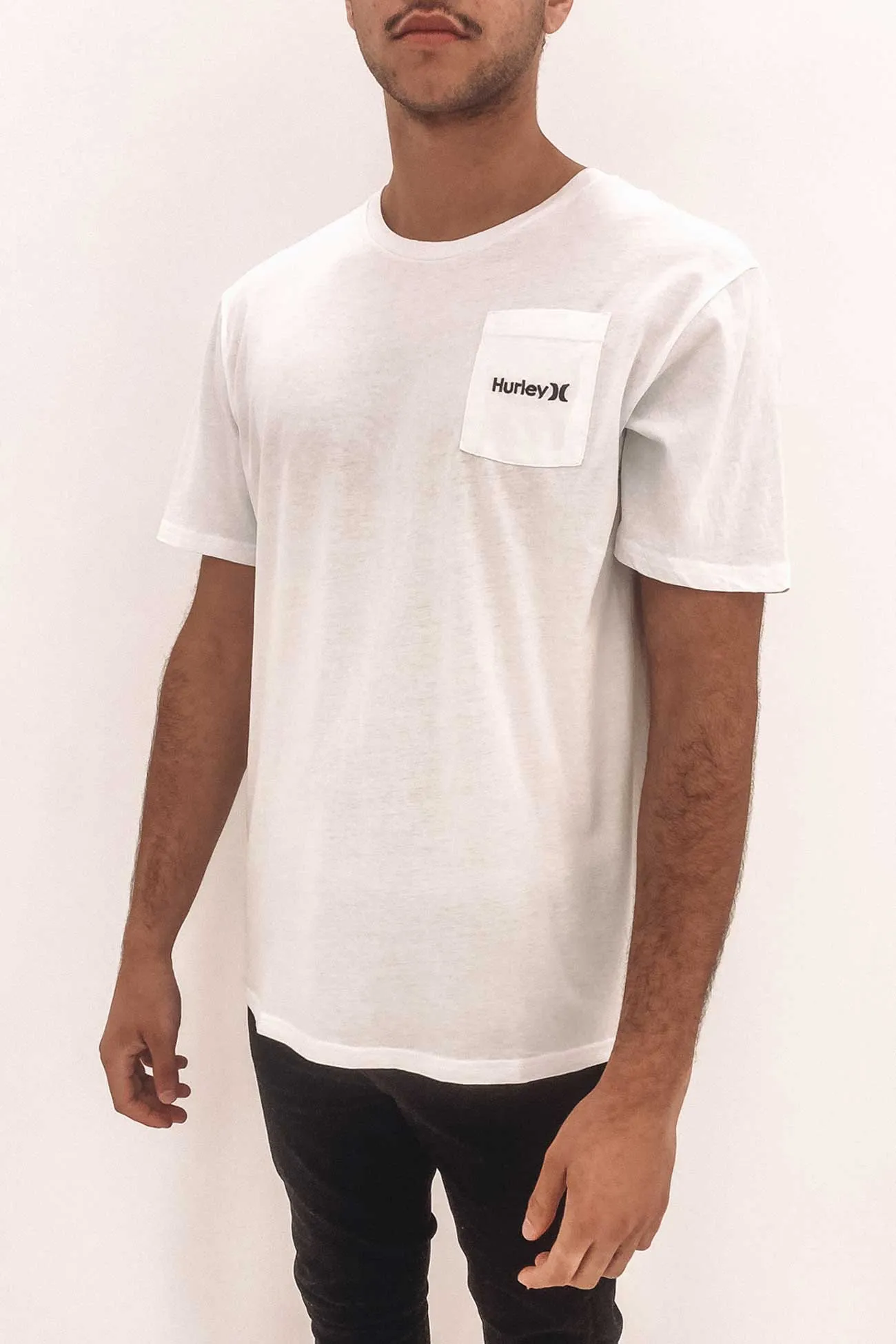 Everyday Washed Seasonal One And Only Pocket Tee White