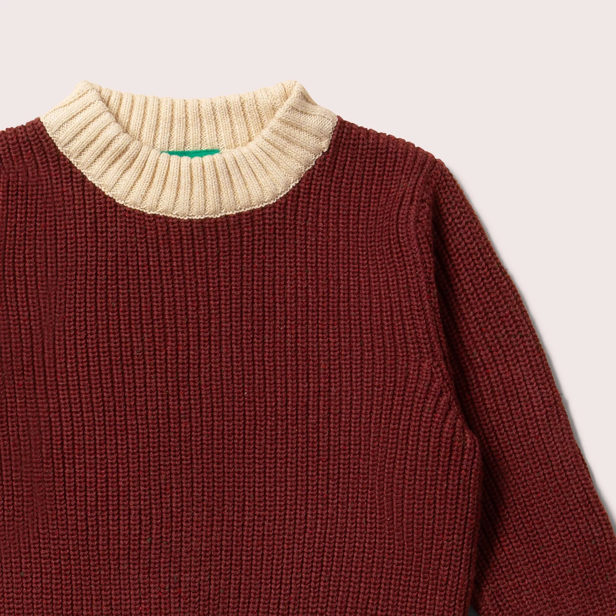 From One To Another Hazelnut Snuggly Knitted Jumper