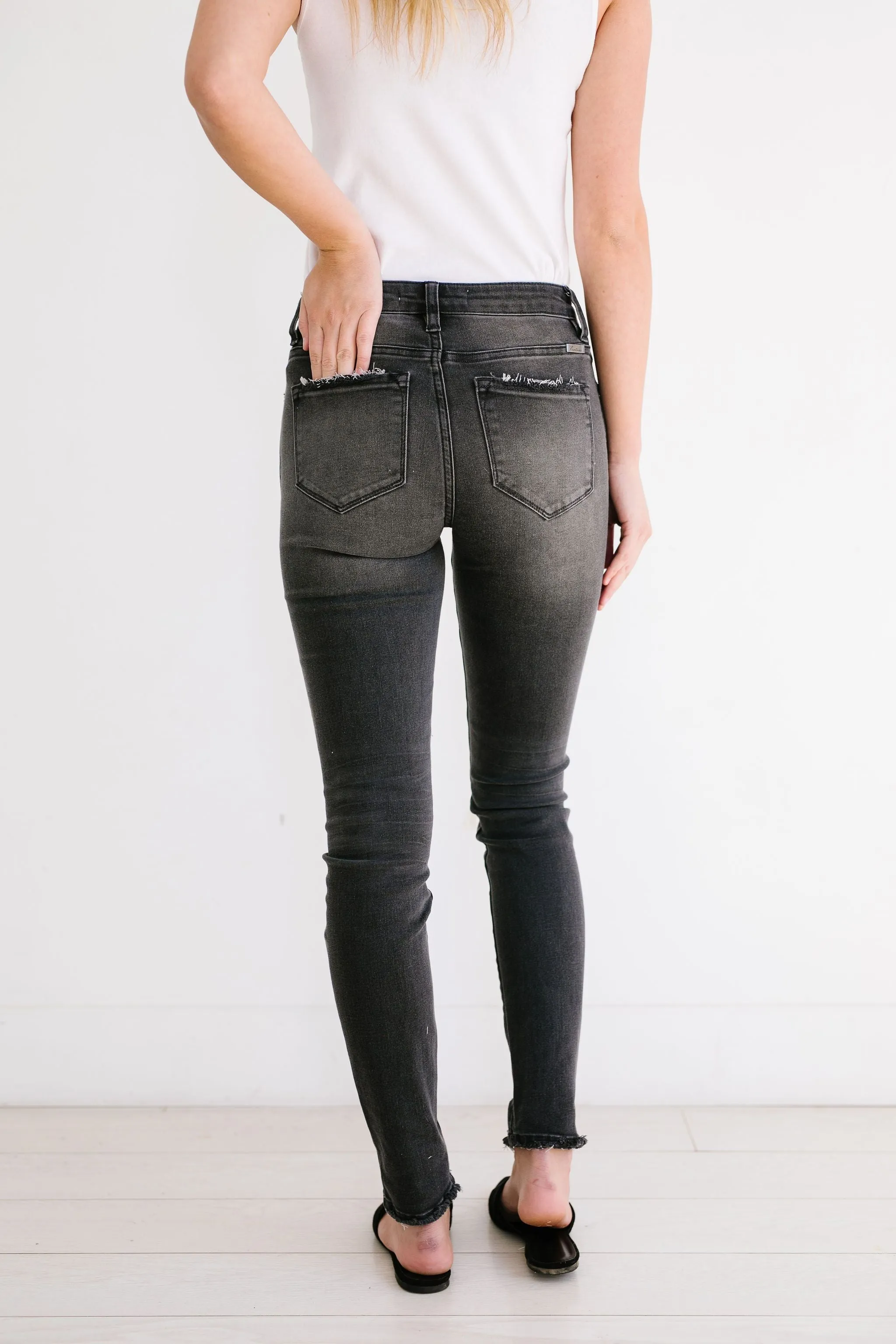 Gray Skies Mid-Rise Jeans