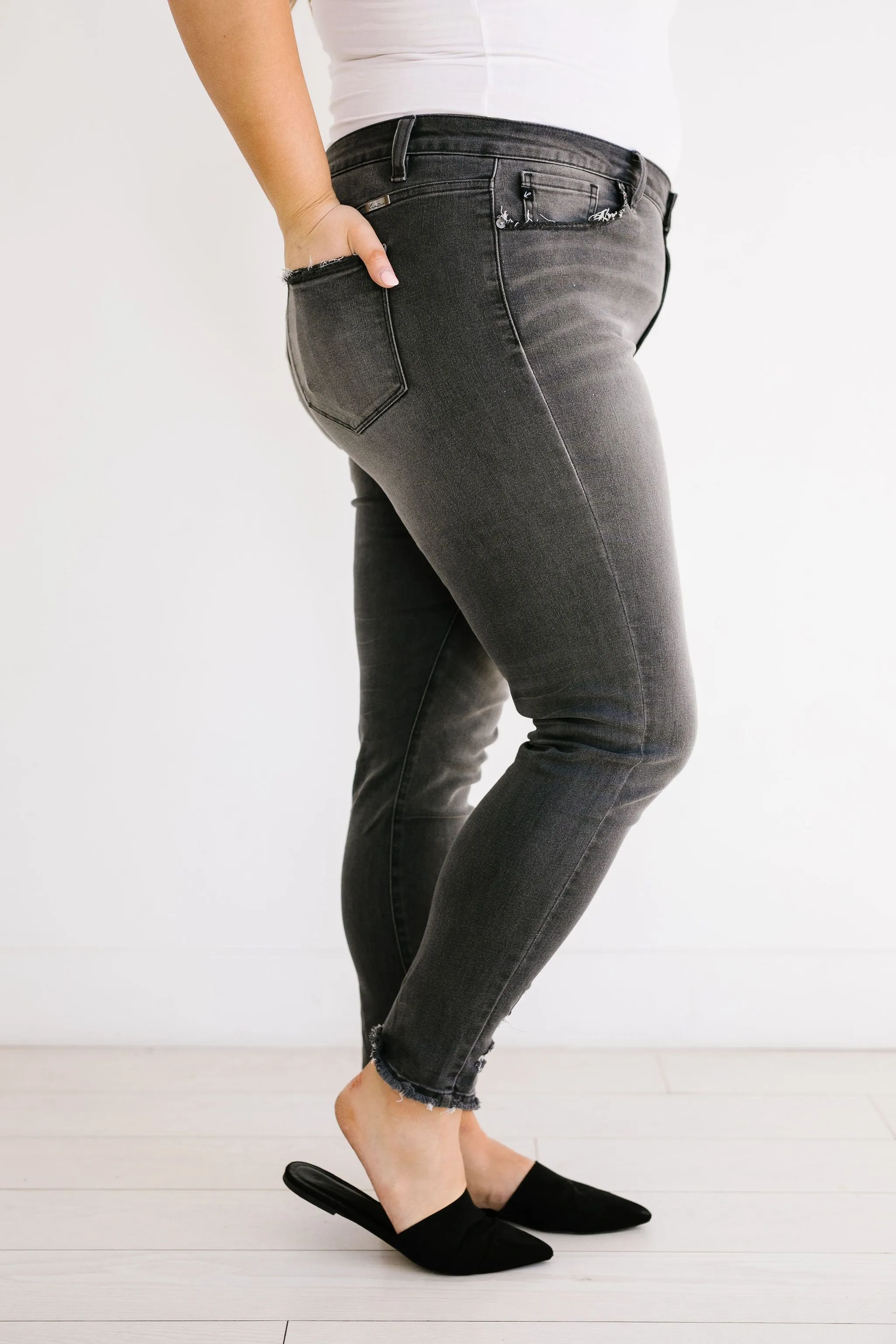 Gray Skies Mid-Rise Jeans