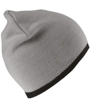 Grey/Black - Reversible fashion fit hat