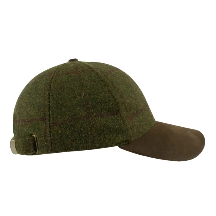 Jack Pyke Lowland Tweed Baseball Cap - Green