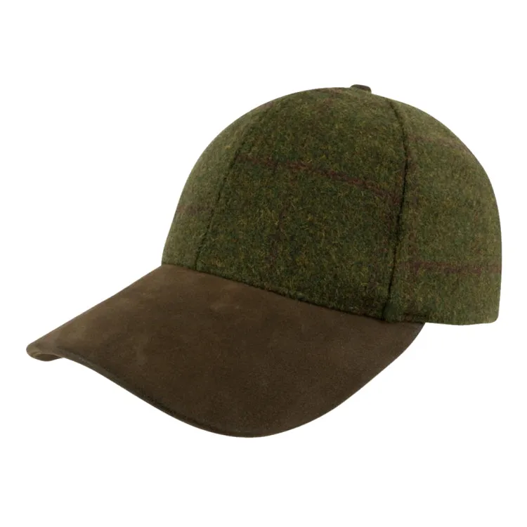 Jack Pyke Lowland Tweed Baseball Cap - Green