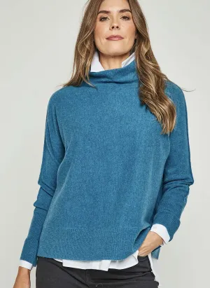 Jackie Cashmere Jumper - Teal