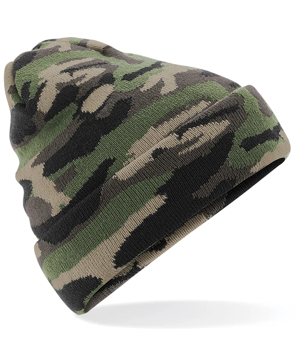 Jungle Camo - Camo cuffed beanie