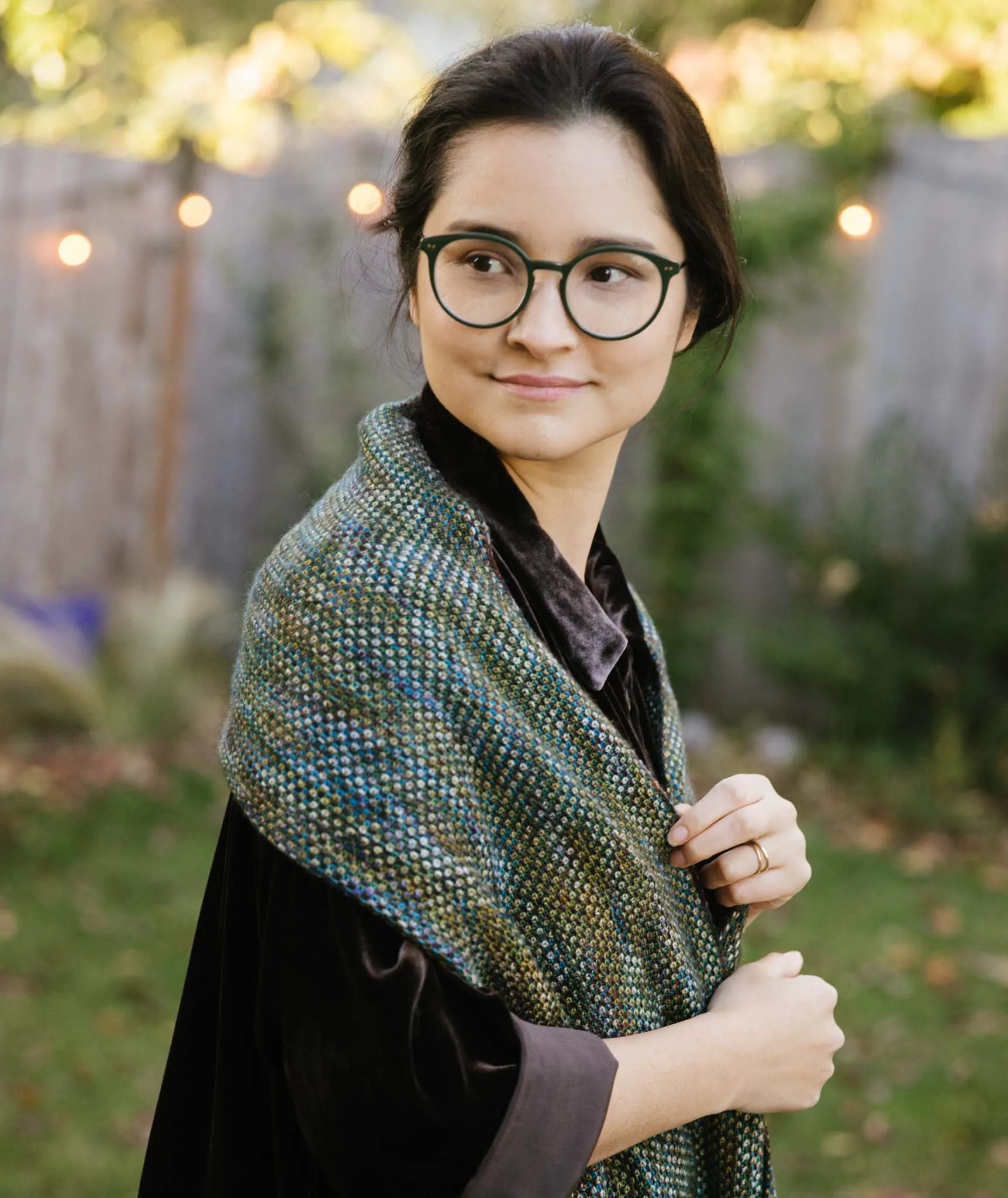 Linen Stitch Scarf Using Madelinetosh Tosh Merino Light