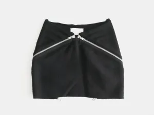 Maison Martin Margiela AW08 Double Zip Mini Skirt