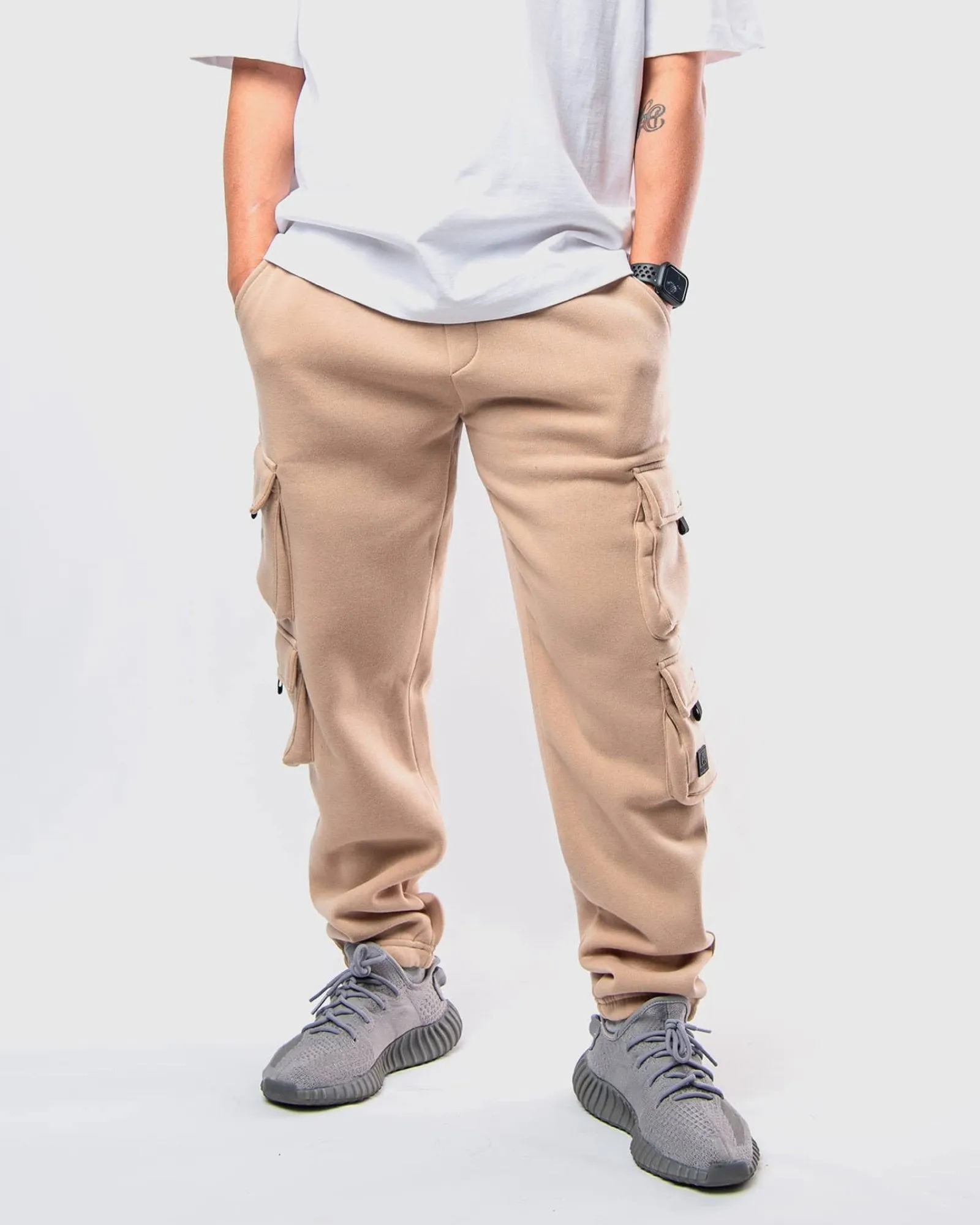 MEN'S HILKIAH FLEECE UTILITY CARGO JOGGERS