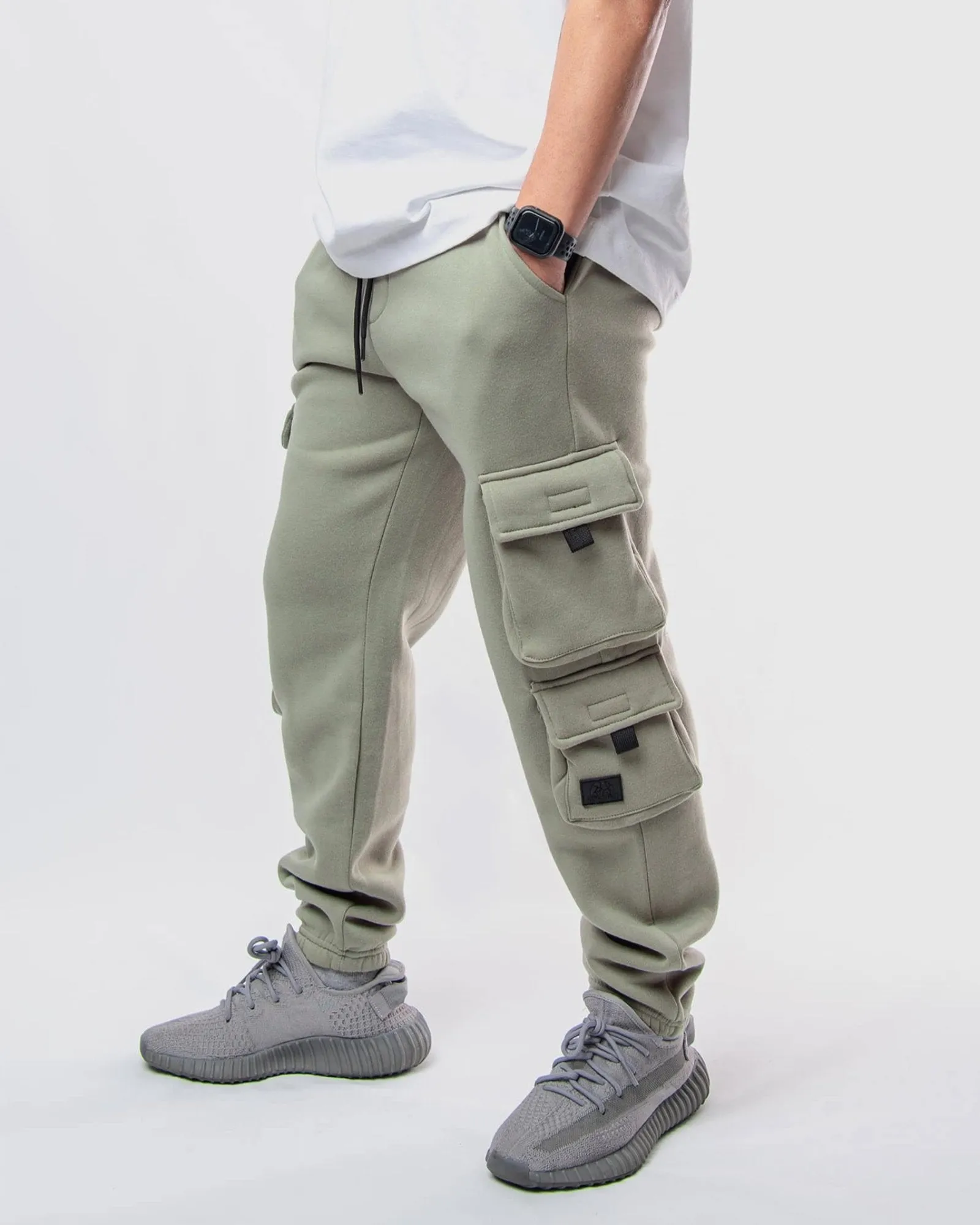 MEN'S HILKIAH FLEECE UTILITY CARGO JOGGERS