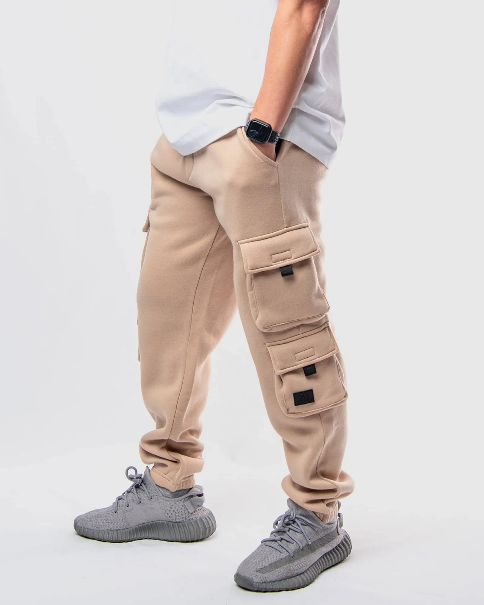 MEN'S HILKIAH FLEECE UTILITY CARGO JOGGERS