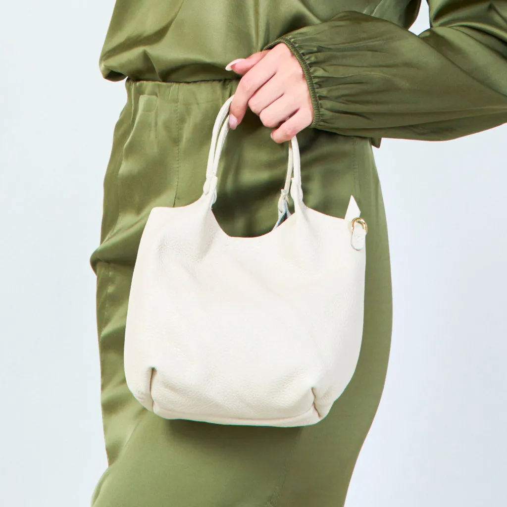 Minimalist tote bag with soft texture wholesale