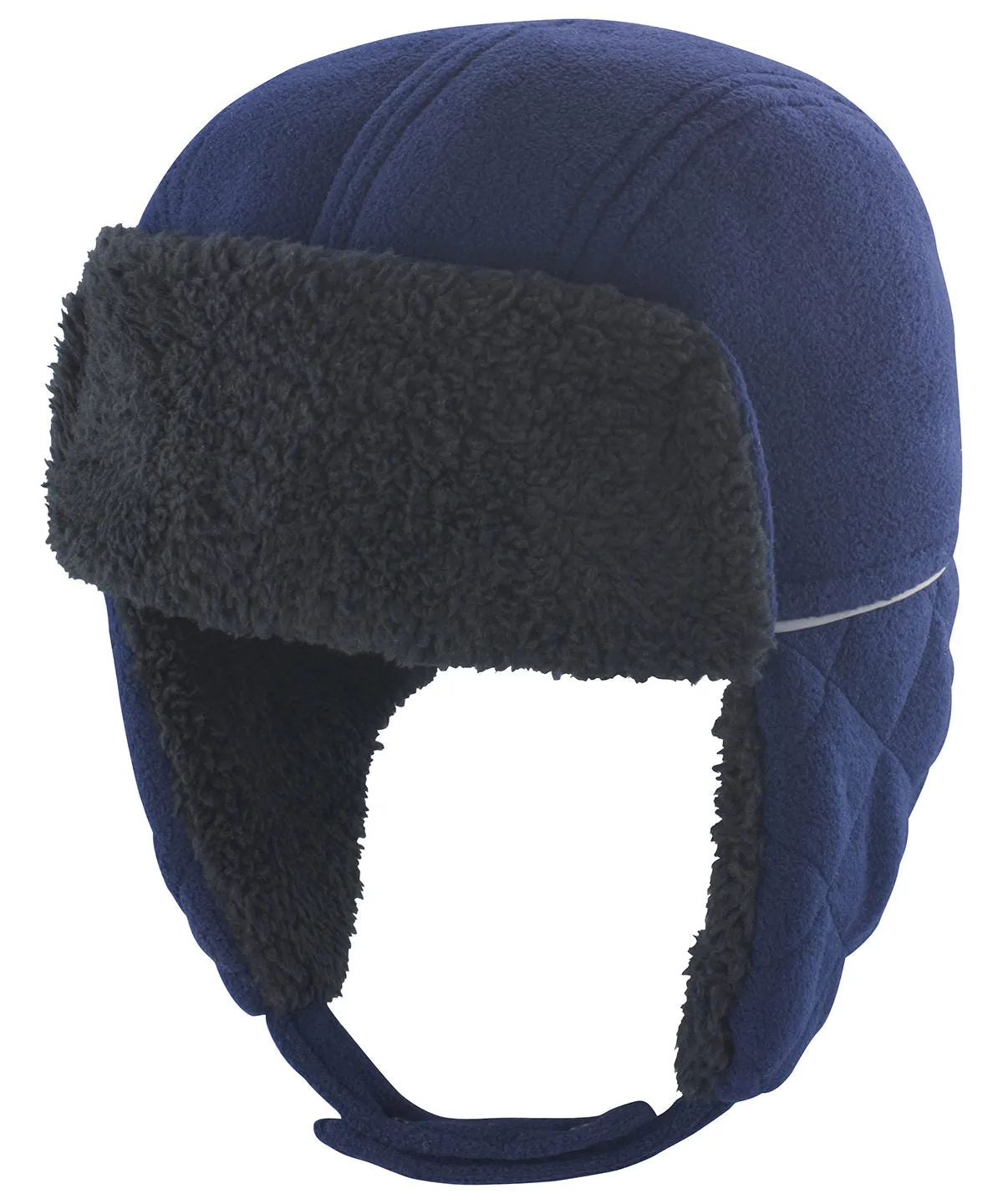 Navy/Black - Junior ocean trapper hat