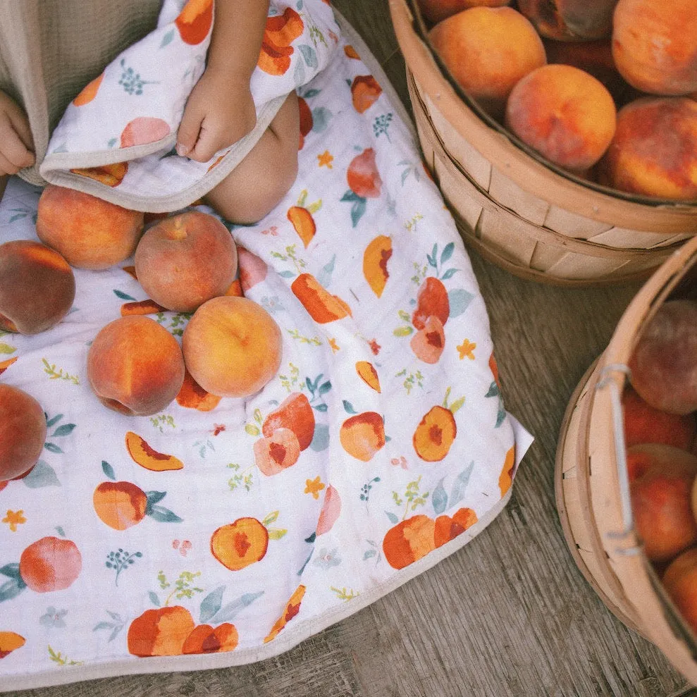 Original Cotton Muslin Quilt - Georgia Peach