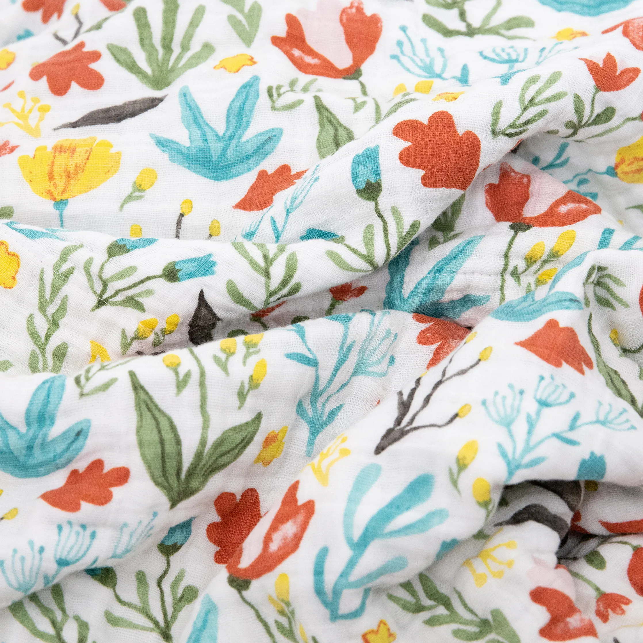 Original Cotton Muslin Quilt - Meadow