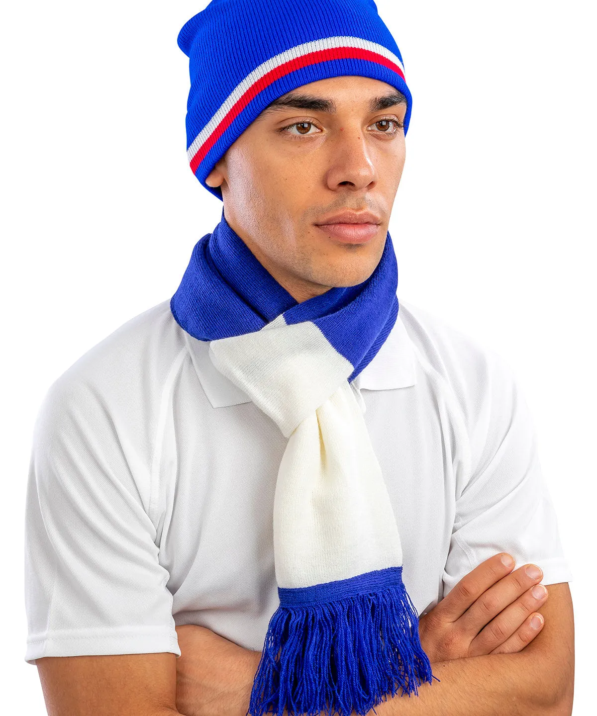 Royal/White - Team scarf