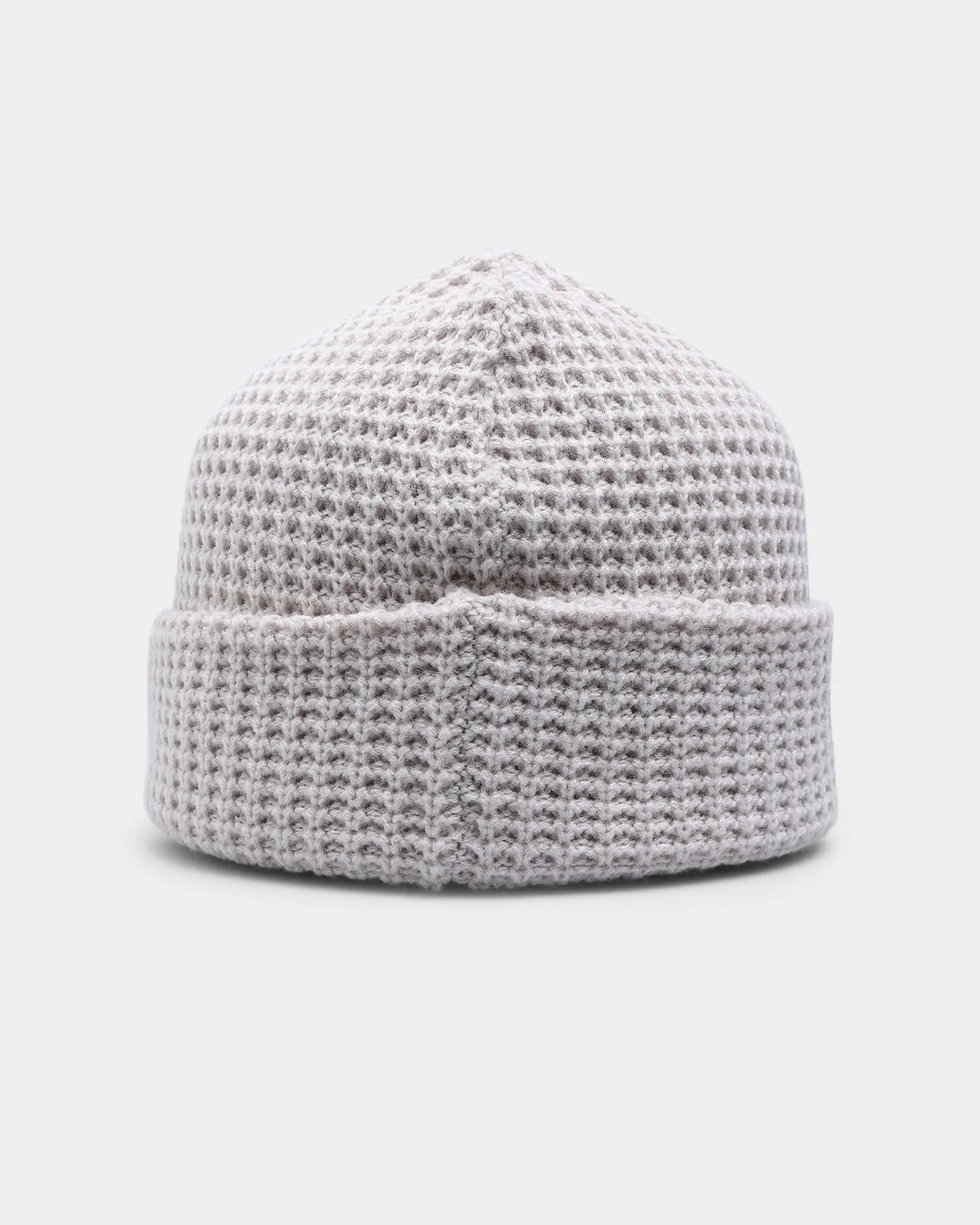 Stussy Trademark Waffle Beanie White Sand