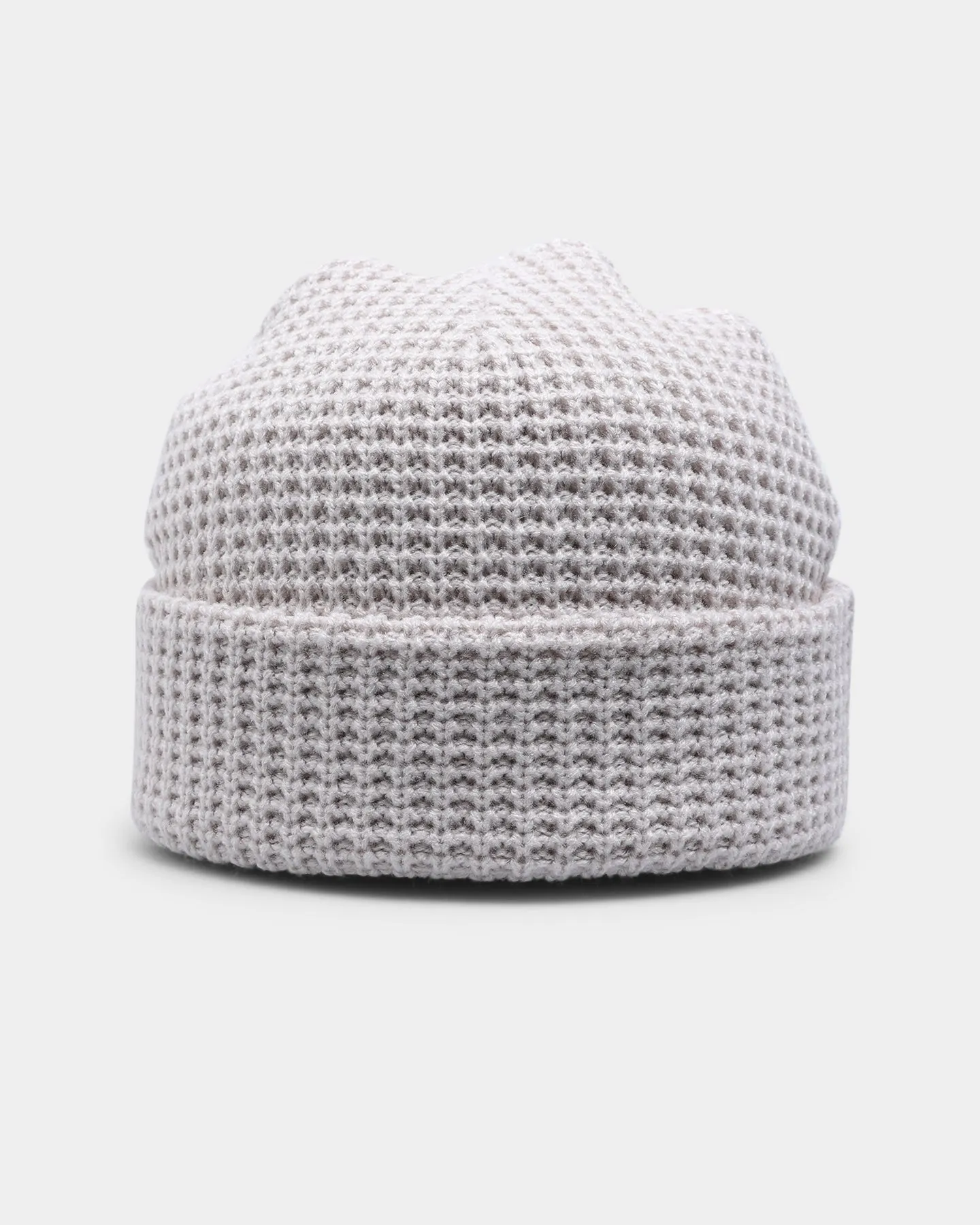 Stussy Trademark Waffle Beanie White Sand