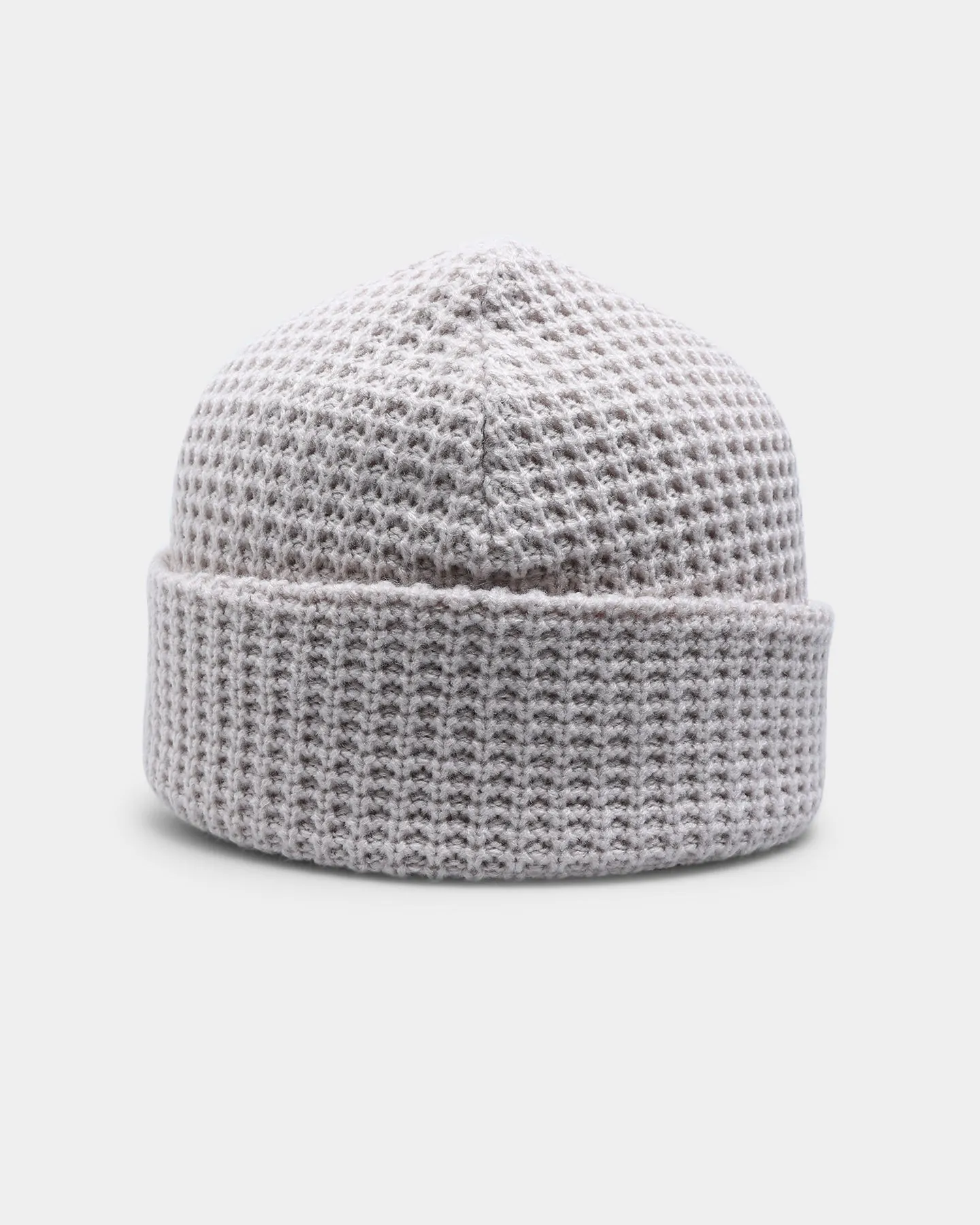 Stussy Trademark Waffle Beanie White Sand