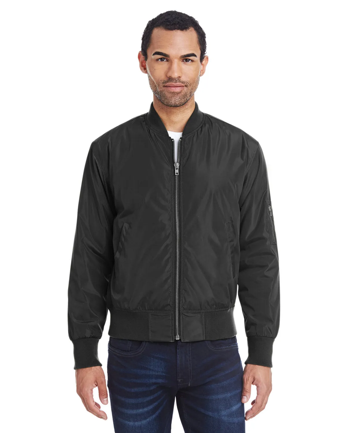 Threadfast Apparel 395J Unisex Bomber Jacket