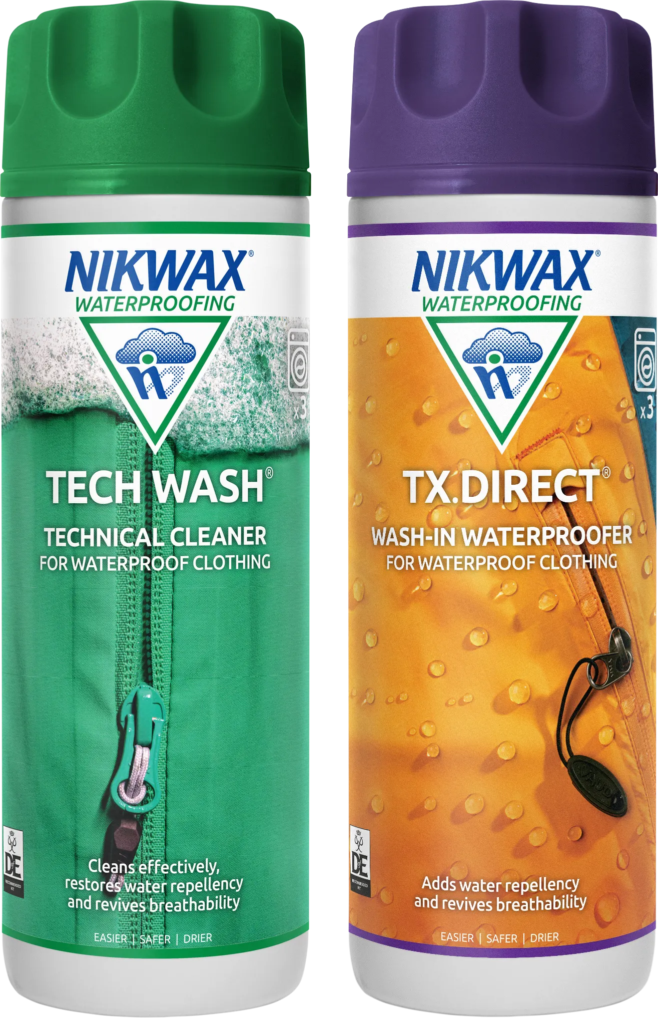 Twin-Pack Tech Wash/Tx Direct (300ml)