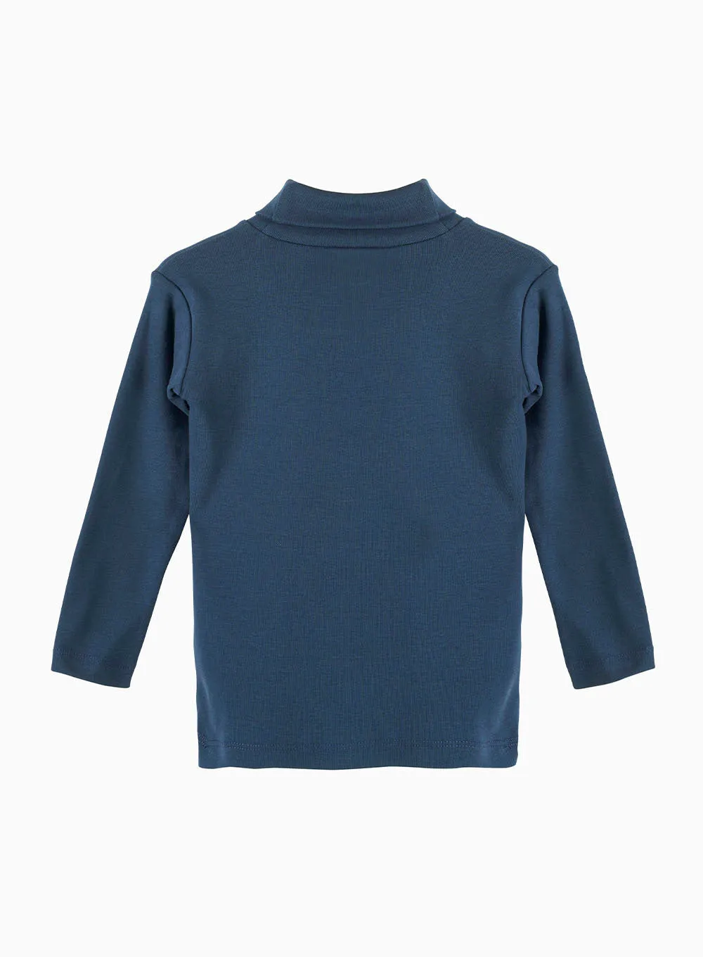 Unisex Classic Roll Neck in Navy