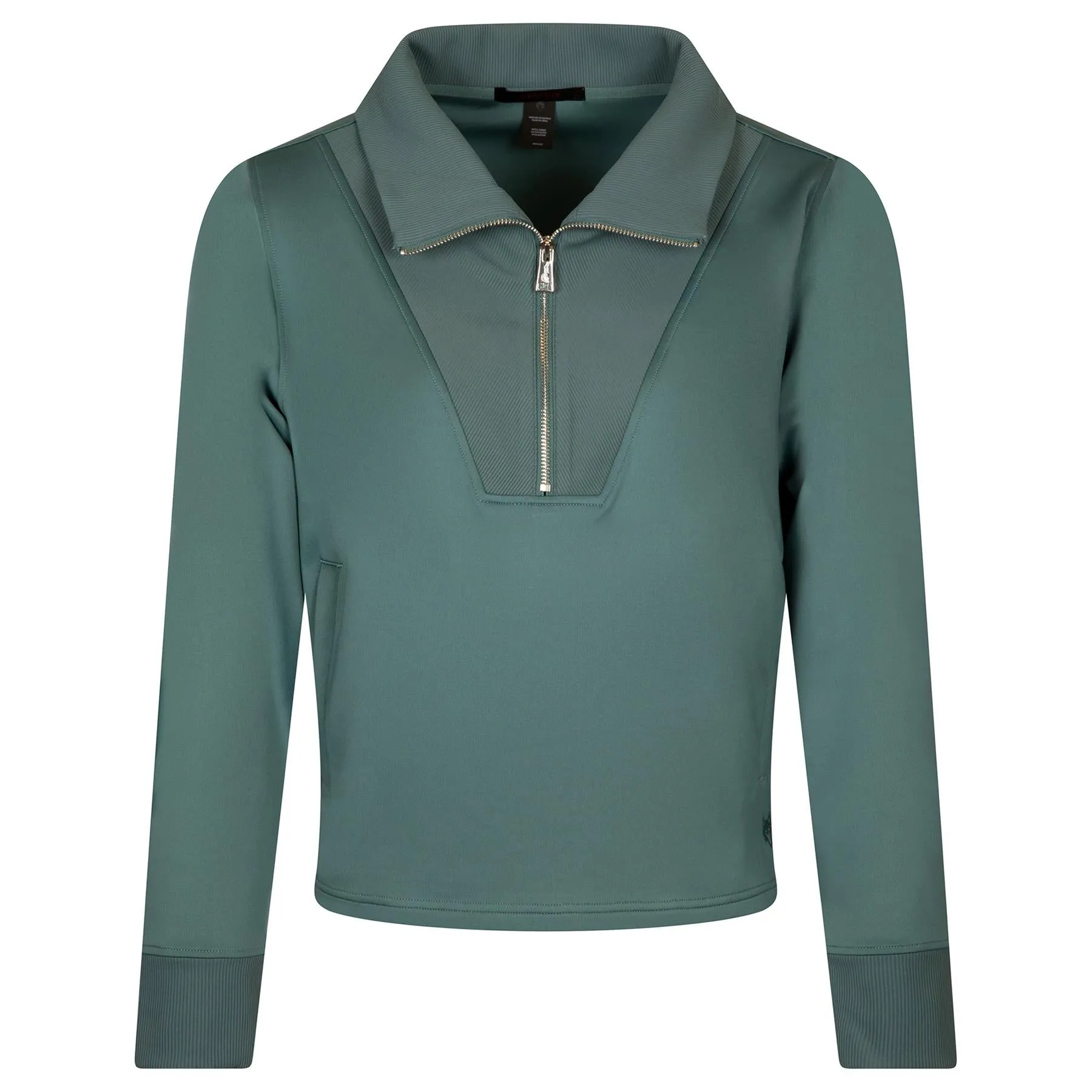 Womens Wren Quarter Zip Mid Layer Marsh - SU24