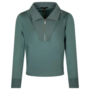 Womens Wren Quarter Zip Mid Layer Marsh - SU24