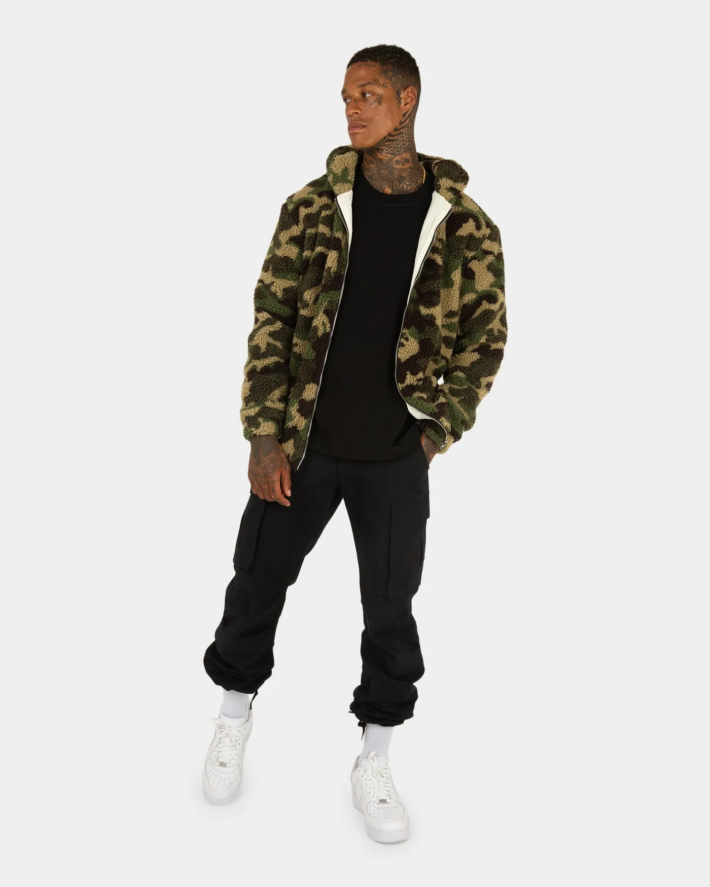 XXIII Camo Sherpa Jacket Camo